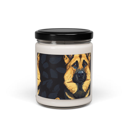 Majestic Hound Couture: German Shepherd LuxeBlend Scented Soy Candle