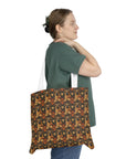 WhimsiWooly Shepherd Spritz Shoulder Tote Bag