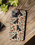 Blossoming Dachshunds Delight Slim Phone Cases