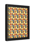 Dane-tastic Marvelous Mutt Mode Matte Canvas, Framed