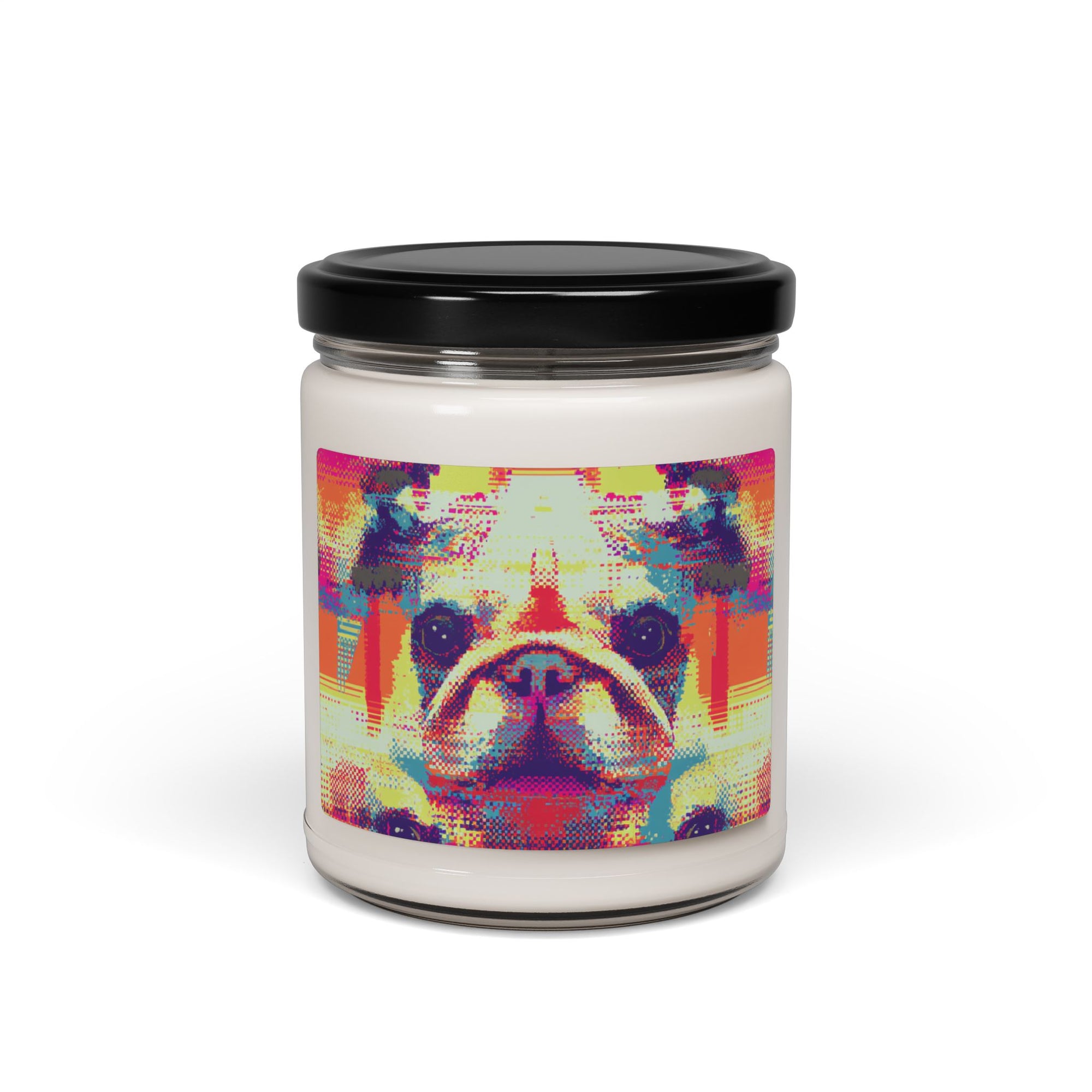 Glitchy Bulldog Blitz Scented Soy Candle