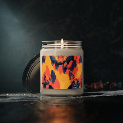 Impressionistic German Shepherds Scented Soy Candle