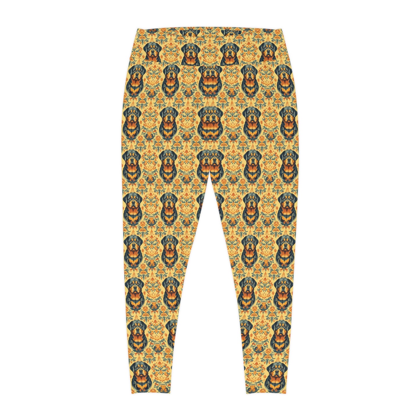 Royal Rottie Regalia Plus Size Leggings