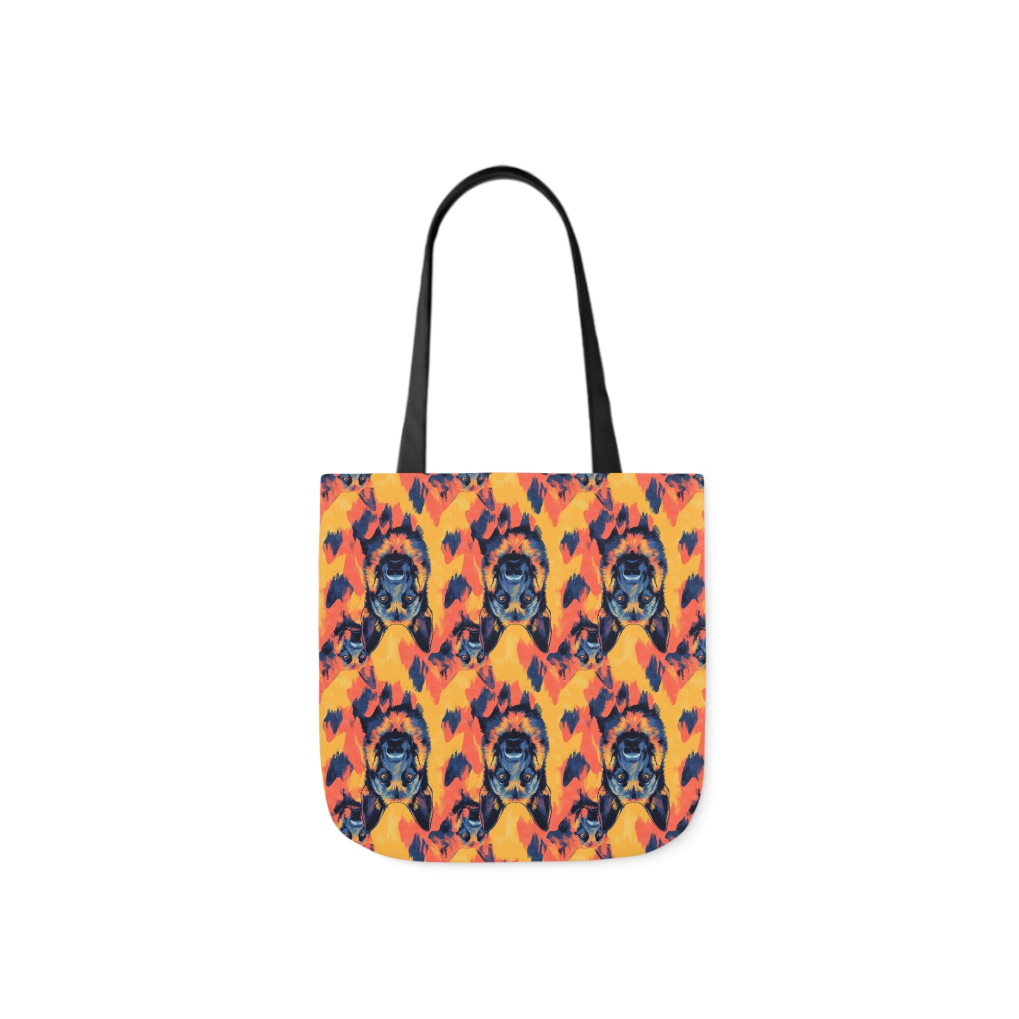 Impressionistic German Shepherds Canvas Tote Bag