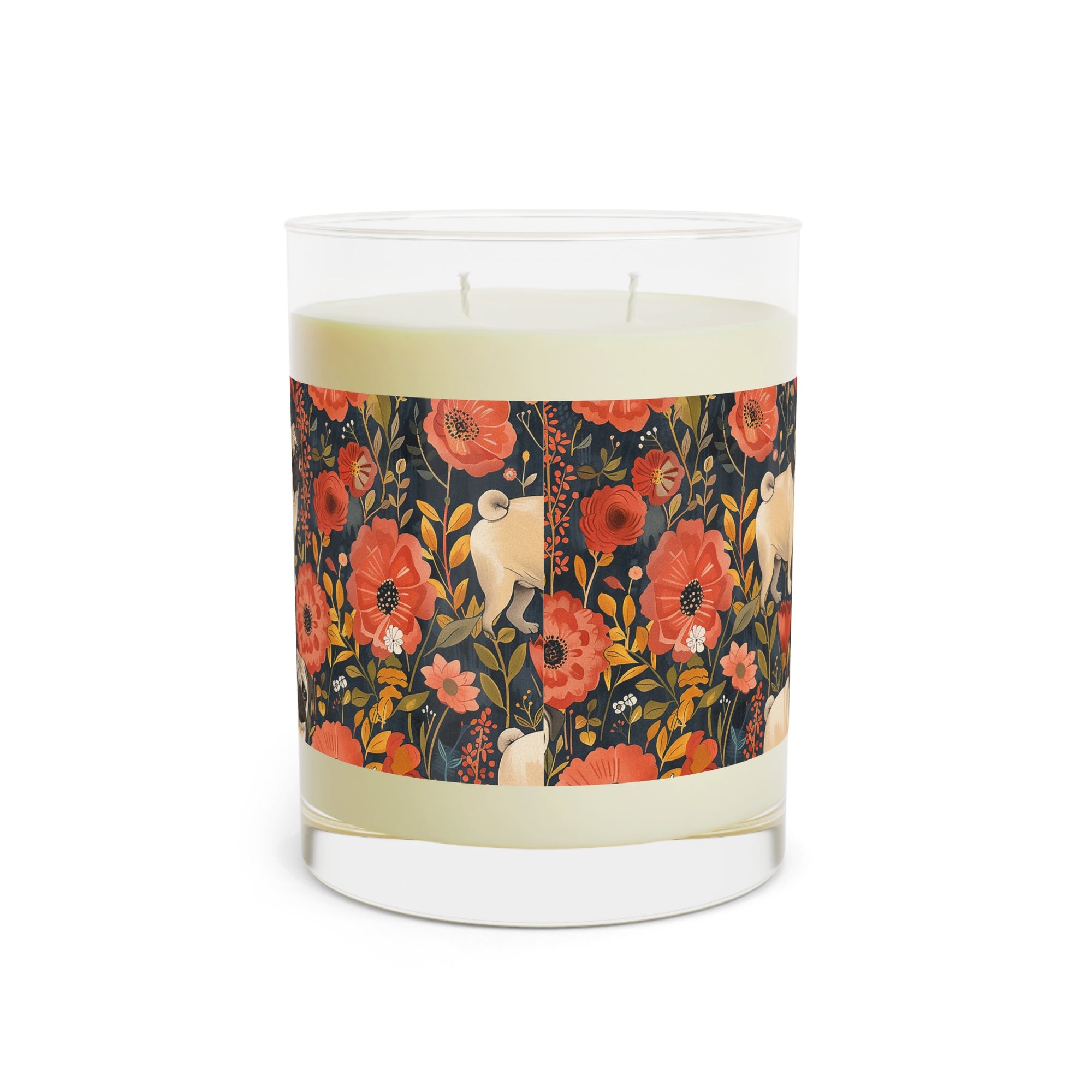 Pug Paradise Playpen Scented Candle