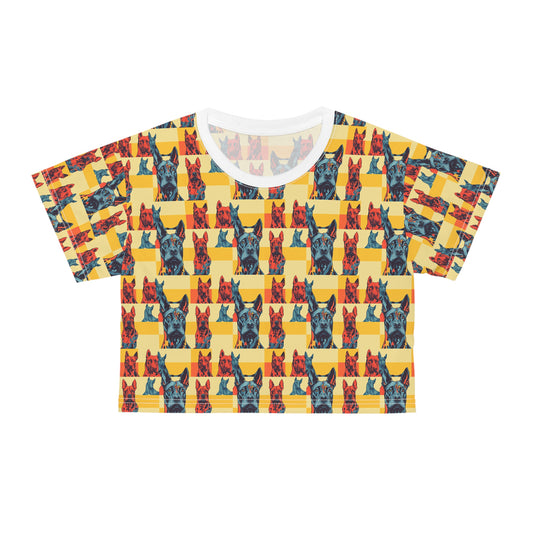 Dane-tastic Marvelous Mutt Mode Crop Tee