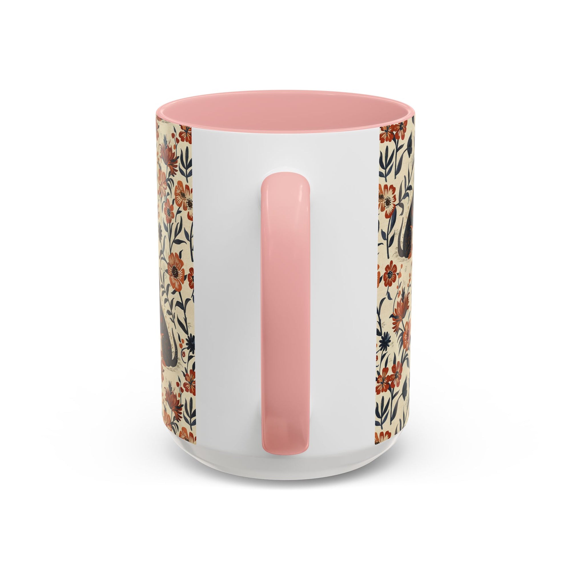 Blossoming Dachshunds Delight Accent Coffee Mug