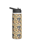 Majestic Great Dane Meadow Stainless Steel Water Bottle