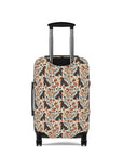 Blossoming Dachshunds Delight Luggage Cover