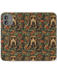 Labrador Lush Pooch Tapestry Flip Cases