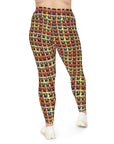 Whimsical Warhol Labrador Plus Size Leggings