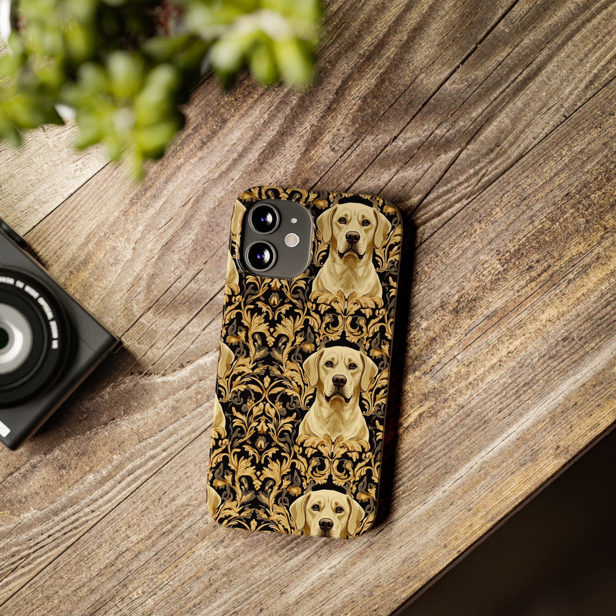 Royal Pawsitivity Labs Slim Phone Cases