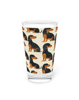 Whimsical Dachsund Dreamcatcher Pint Glass