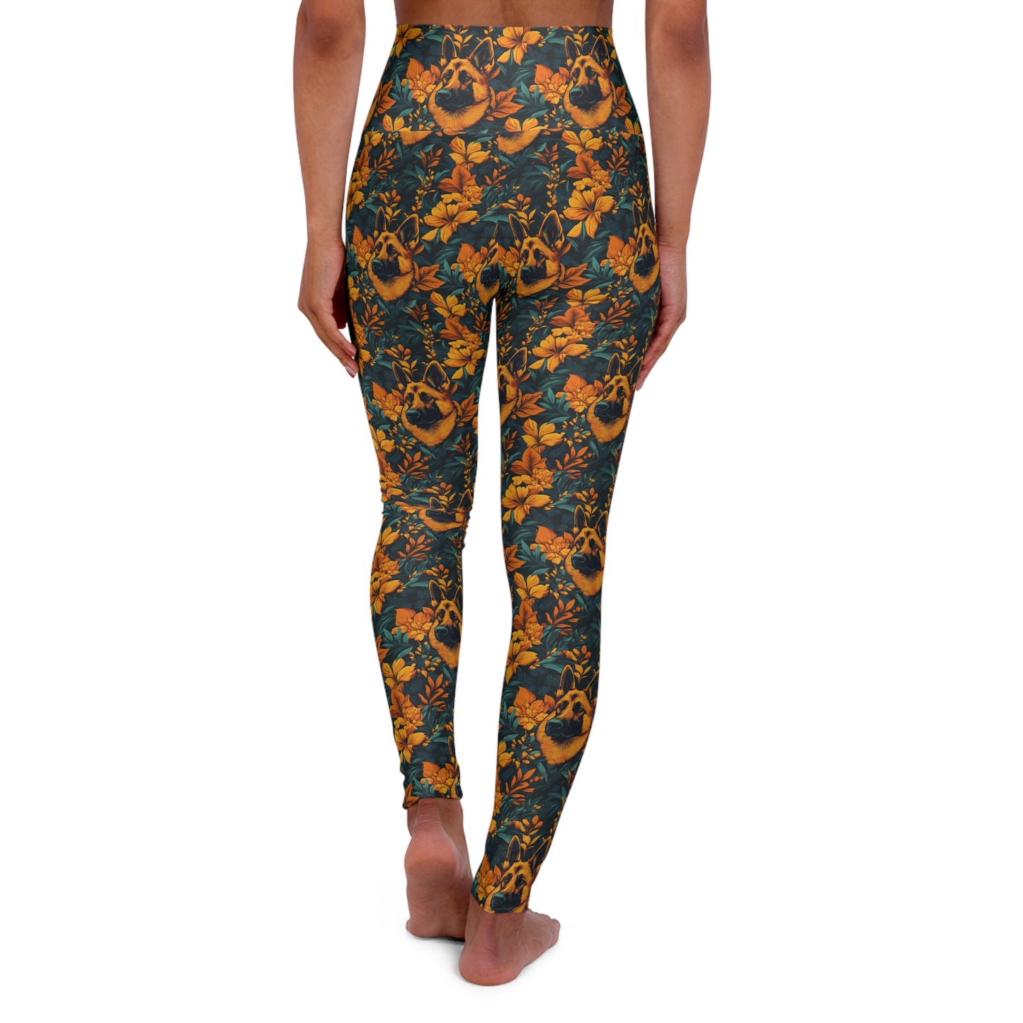 Safari Shepherd Strut High Waisted Yoga Leggings