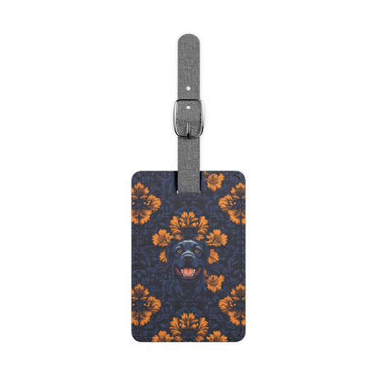 Royal Rottweiler Regalia Luggage Tag