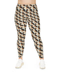 Whimsical Dachsund Dreamcatcher Plus Size Leggings