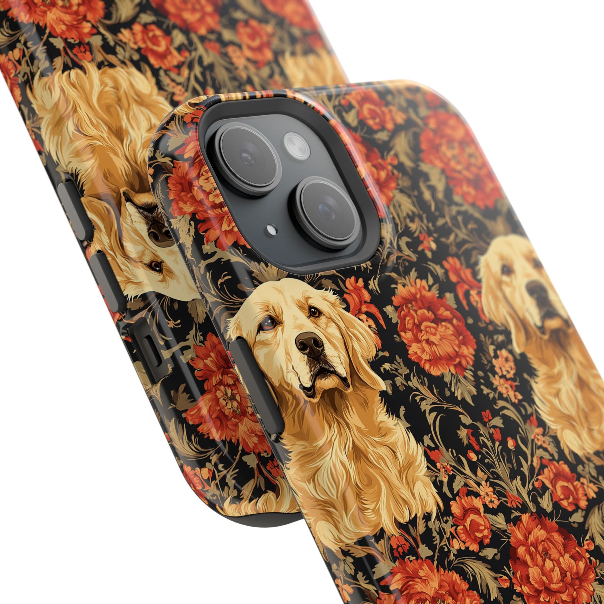 Golden Pawsatronic Tapestry Magnetic Tough Cases