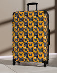 Frenchie Pawsitively Pawsome Peek-a-Boo Perfection Suitcase