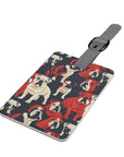 Bulldoggy Bliss Chomper Luggage Tag