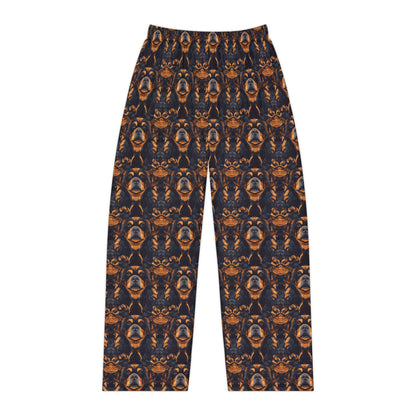 Modern Rottweiler Royalty Women's Pajama Pants