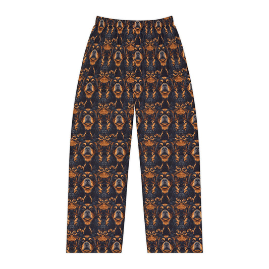 Modern Rottweiler Royalty Women's Pajama Pants