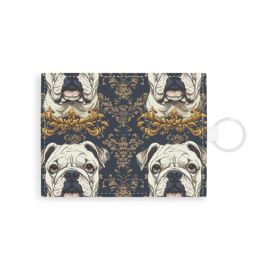 Wildwood Wanderlust Bulldog Leather Card Holder