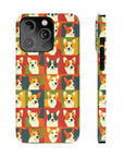 Corgi Chic Popart Pup Slim Phone Cases