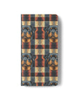 Pawsome Rottweiler Royalty Plaid Flip Cases