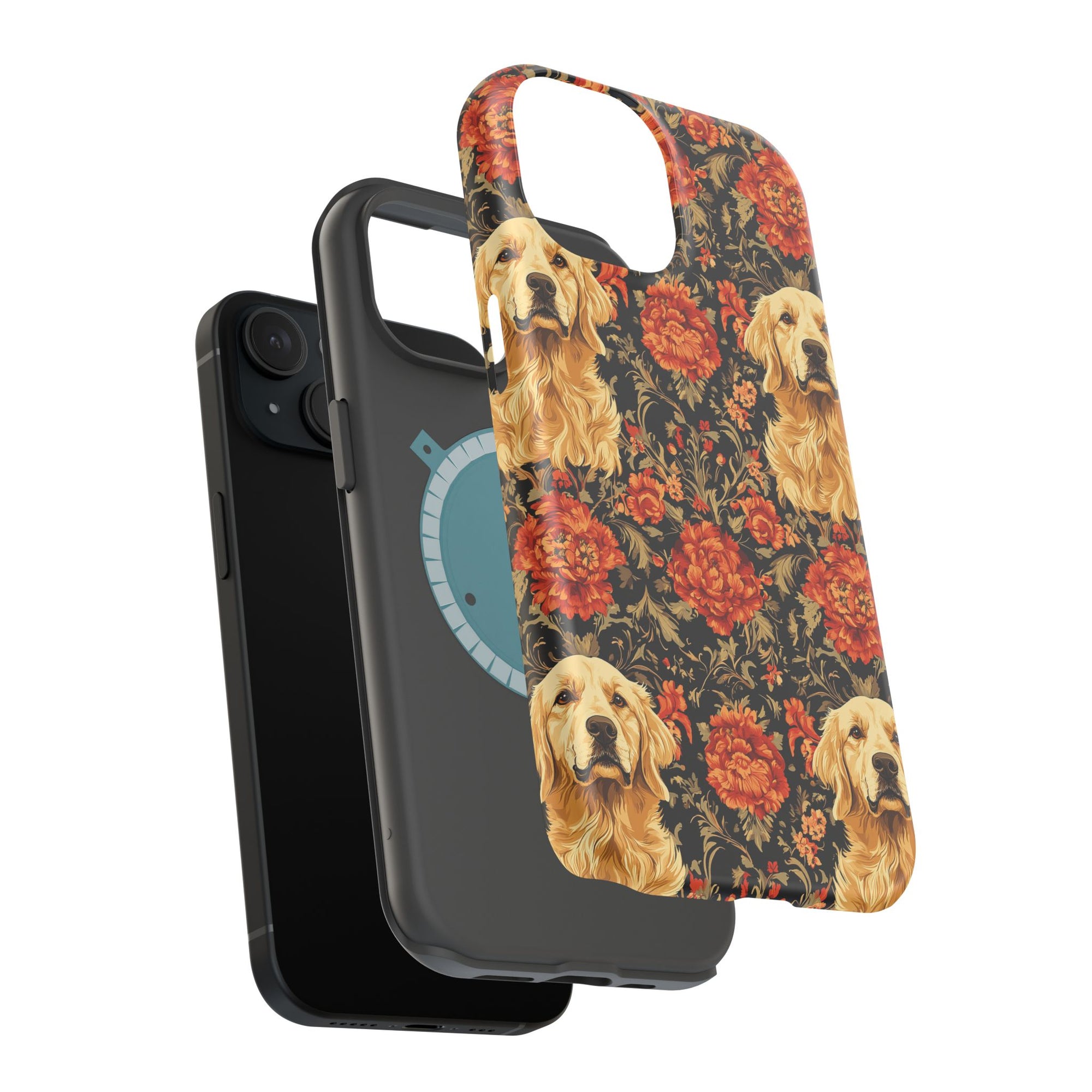 Golden Pawsatronic Tapestry Magnetic Tough Cases