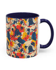 Bloom Pup Frenchietastic Splatter Accent Coffee Mug