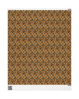 Autumnal German Shepherd Glamour Wrapping Paper