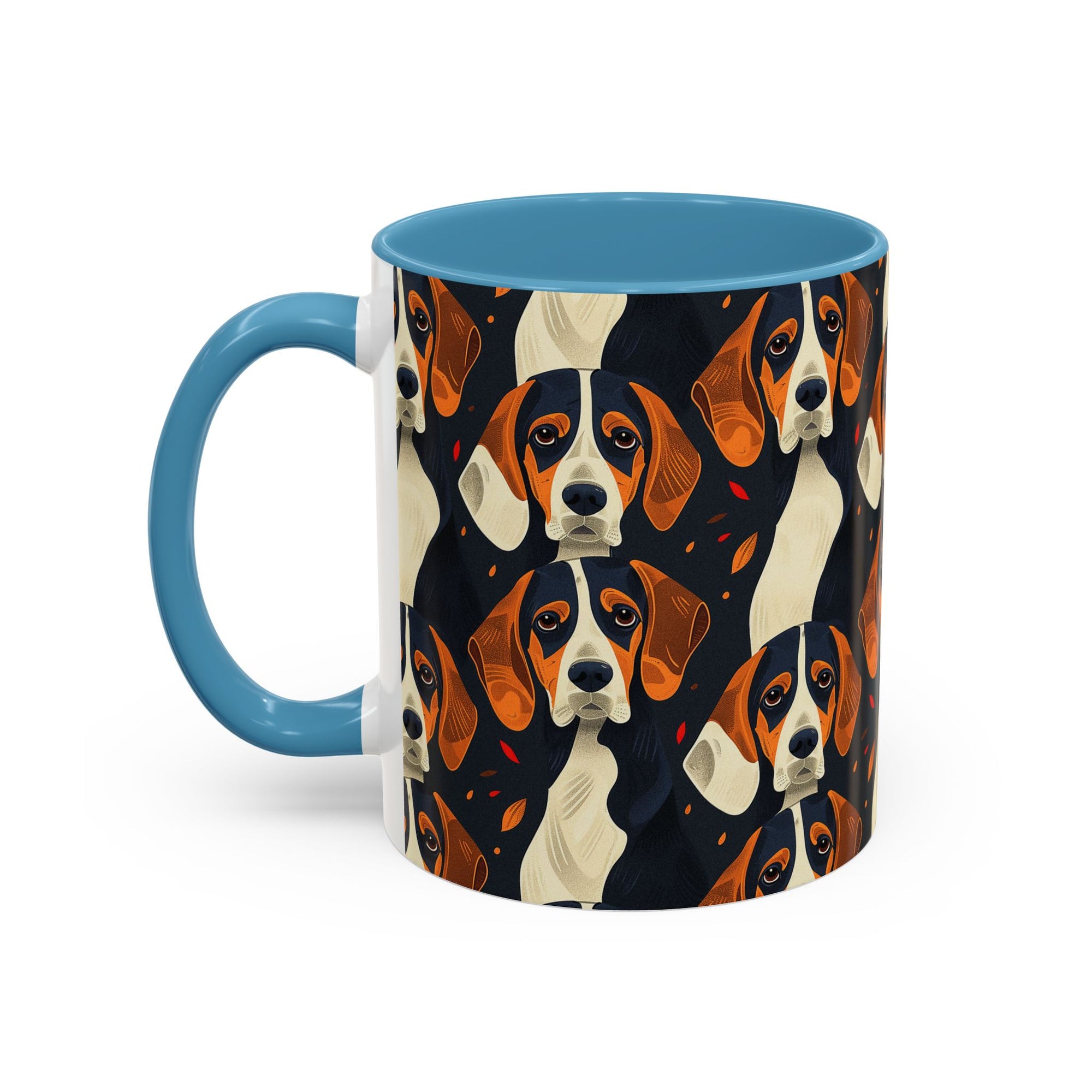 Beagle Glimmer Gaze Glamour Accent Coffee Mug