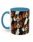 Beagle Glimmer Gaze Glamour Accent Coffee Mug