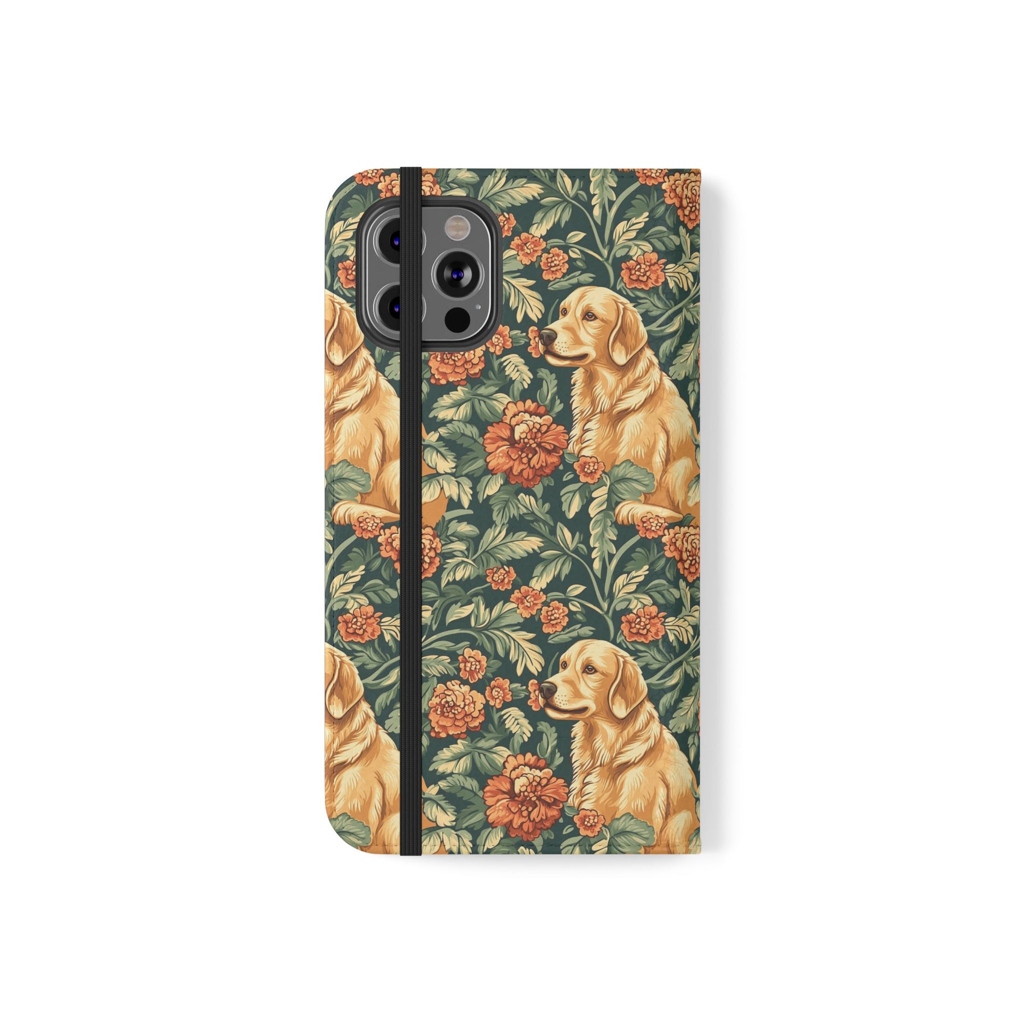 Blooming Goldie Glam Flip Cases