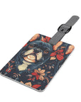 Gothic Rose Bulldog Noir Enchantment Luggage Tag