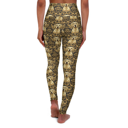 Royal Pawsitivity Labs High Waisted Yoga Leggings