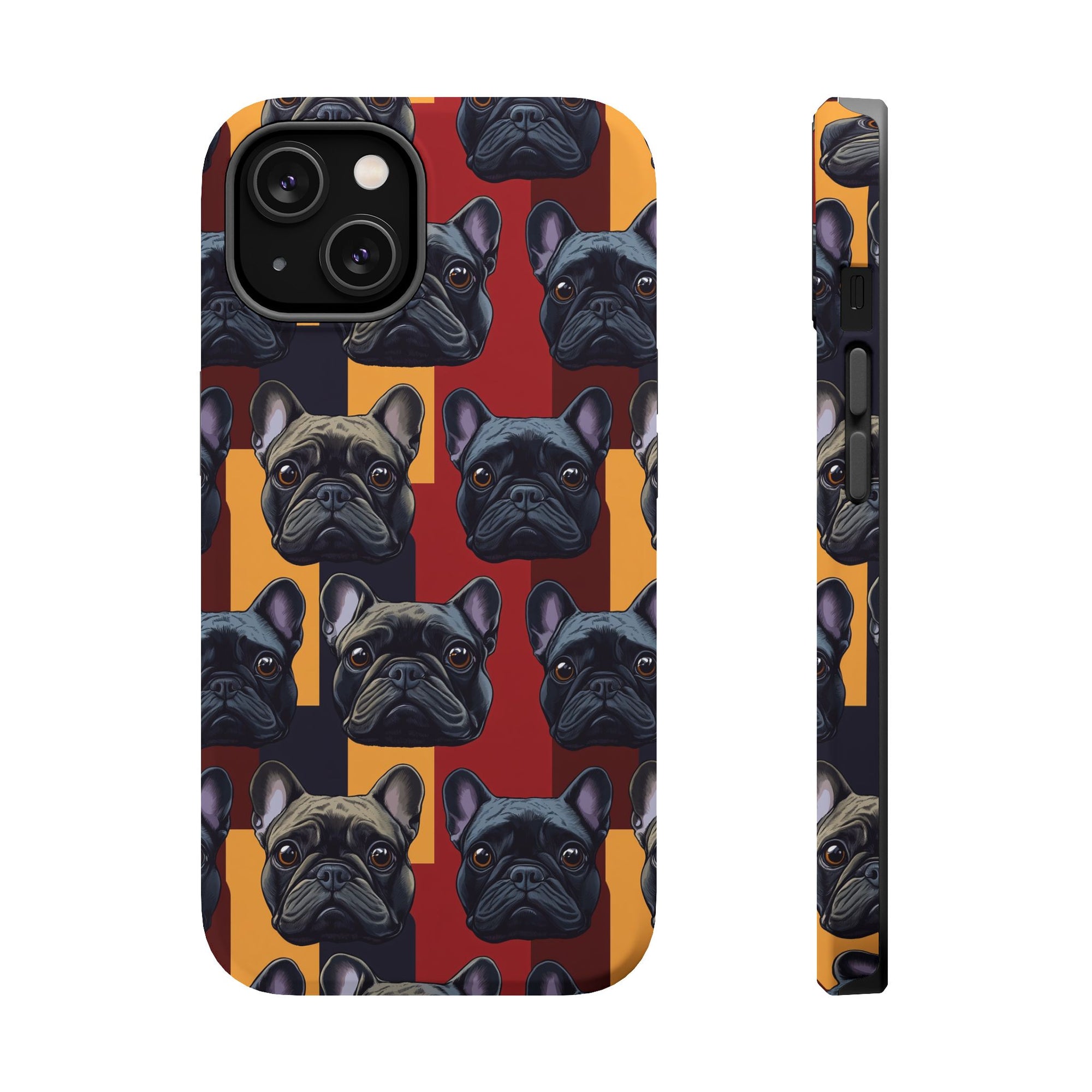 Chic Canine Checkmate - Frenchie Edition Magnetic Tough Cases