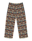 Pawsome Rottweiler Royalty Plaid Men's Pajama Pants