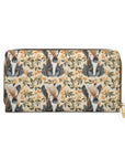 Majestic Great Dane Meadow Zipper Wallet