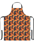 Rottweiler Chic Pawsitivity Apron