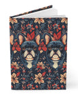 Gothic Rose Bulldog Noir Enchantment Hardcover Journal Matte