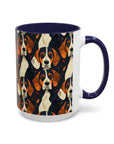 Beagle Glimmer Gaze Glamour Accent Coffee Mug