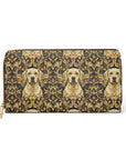 Royal Pawsitivity Labs Zipper Wallet