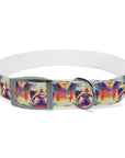 Glitchy Bulldog Blitz Dog Collar