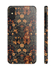 Dapper Dachshund Embroidery Elegance Slim Phone Cases