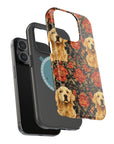 Golden Pawsatronic Tapestry Magnetic Tough Cases