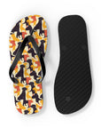 Modern Charm Labrador Chic Flip Flops