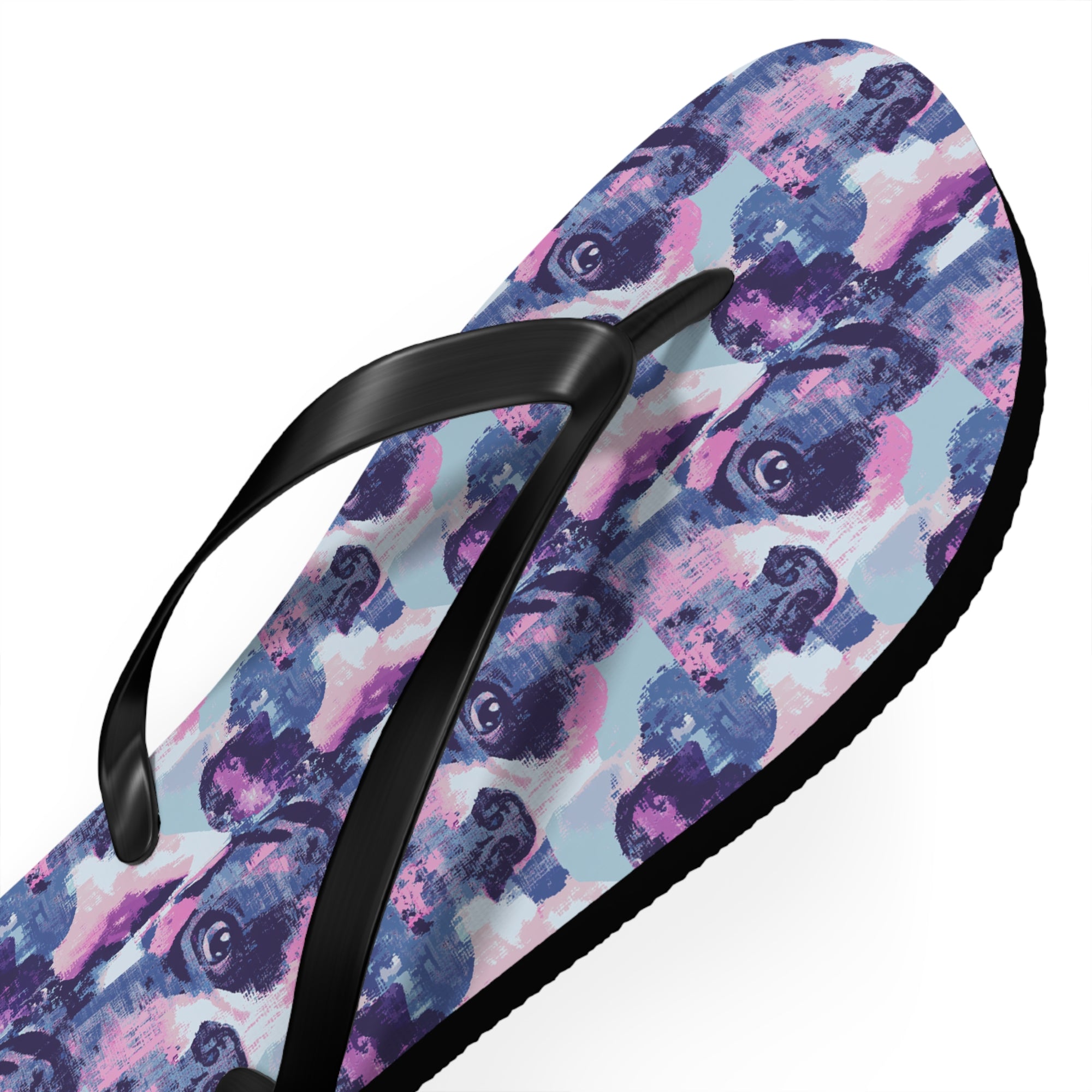 Funky Geometric Boxerista Flip Flops