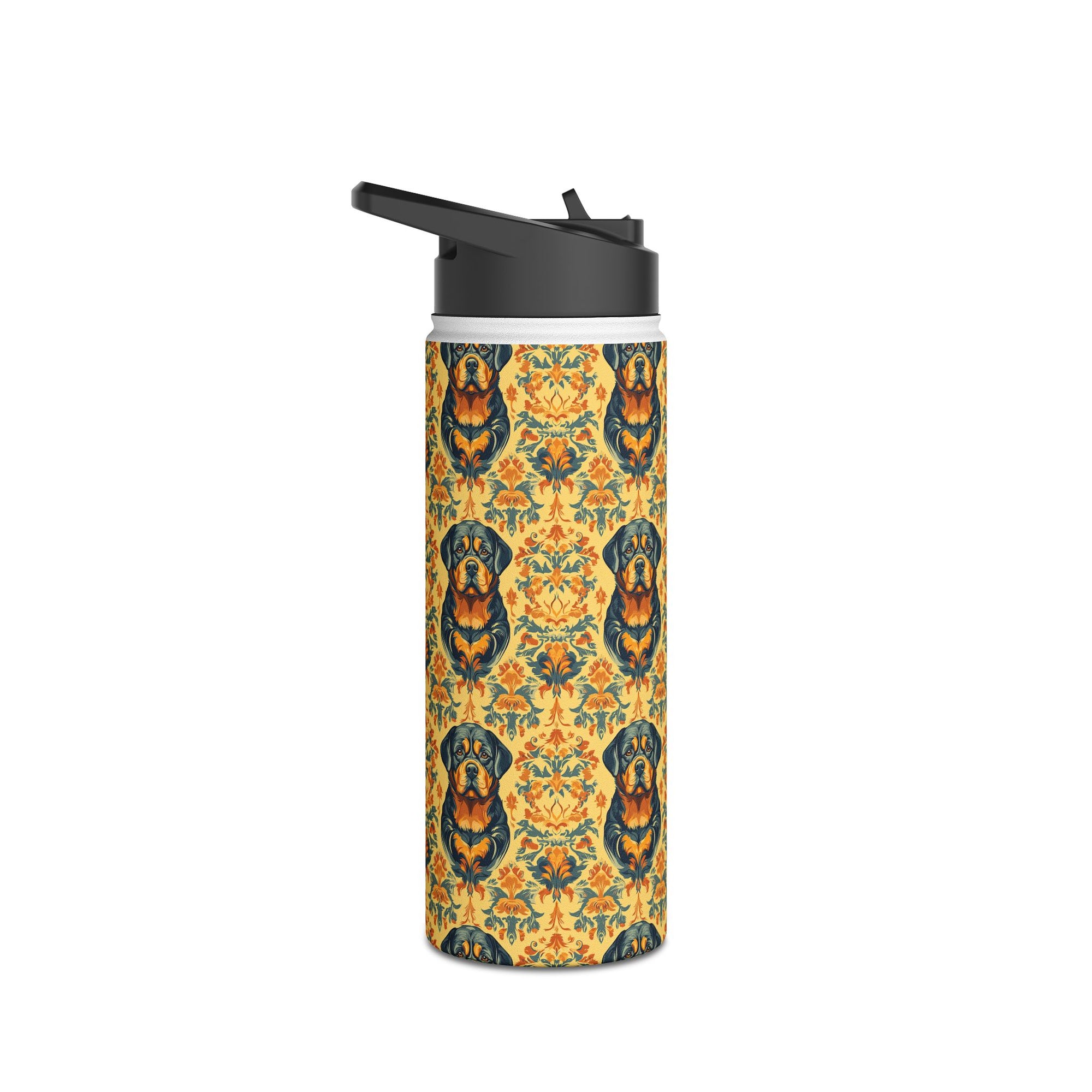 Royal Rottie Regalia Stainless Steel Water Bottle