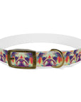 Glitchy Bulldog Blitz Dog Collar